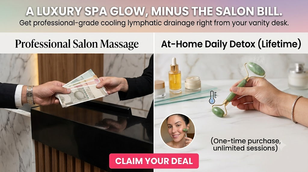 Face Massage Roller – Dual-Ended for Radiant Skin